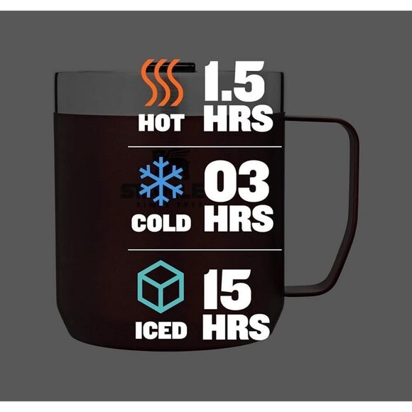 SET OF 2- Stanley Classic Legendary 12oz Camp Mugs, ROSE QUARTZ GLOW - Picture 7 of 8